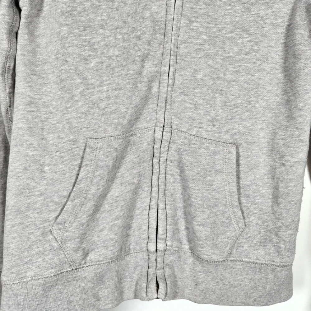 Polo Ralph Lauren Heather Gray Sweatshirt Full Zip Hoodie Jacket Big Boys Large